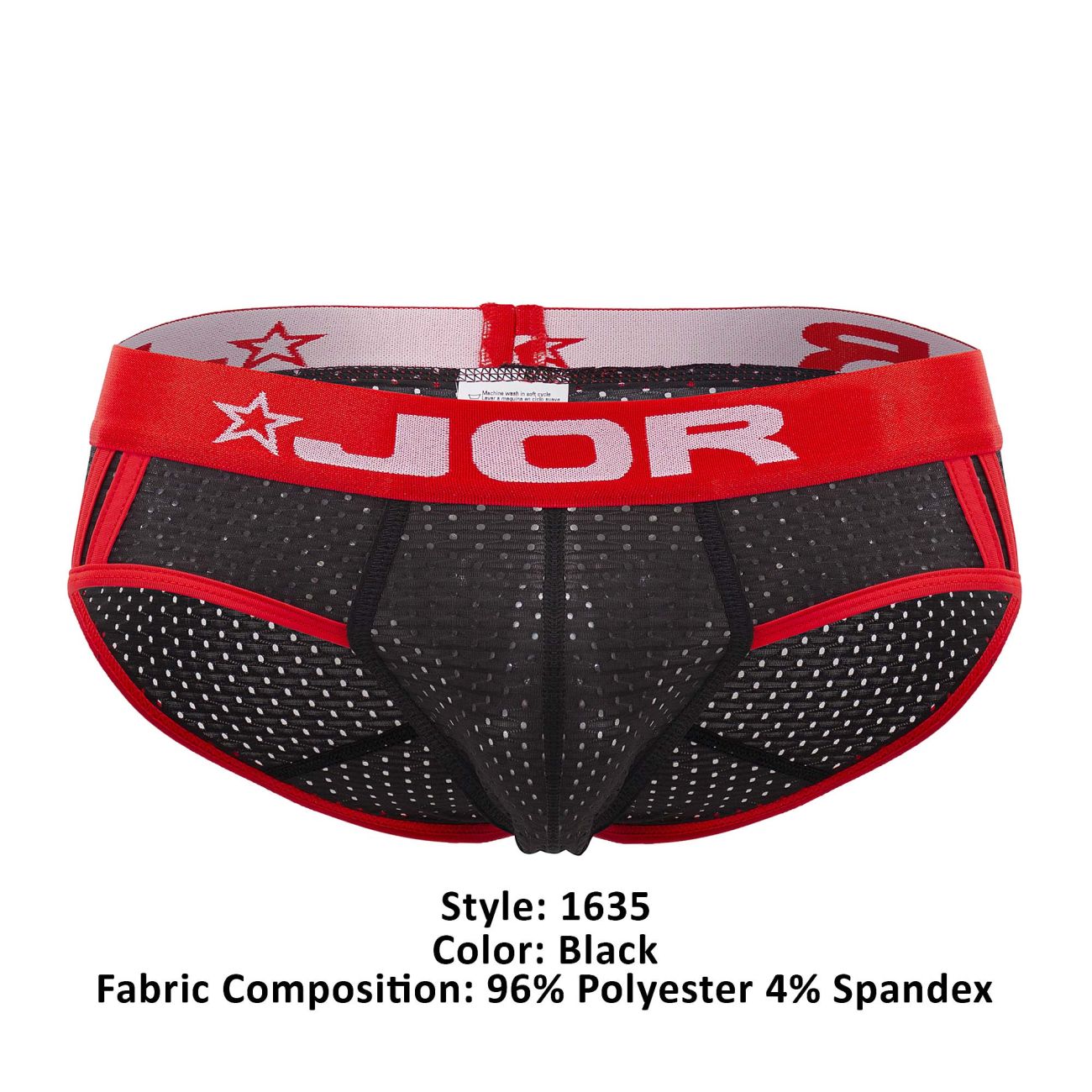 JOR 1635 Electro Briefs Pink & Black
