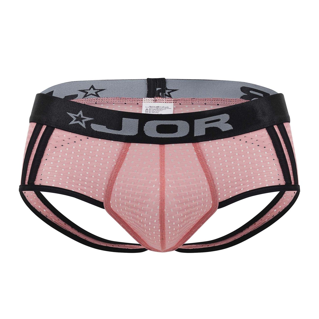 JOR 1636 Electro Jockstrap Pink & Black