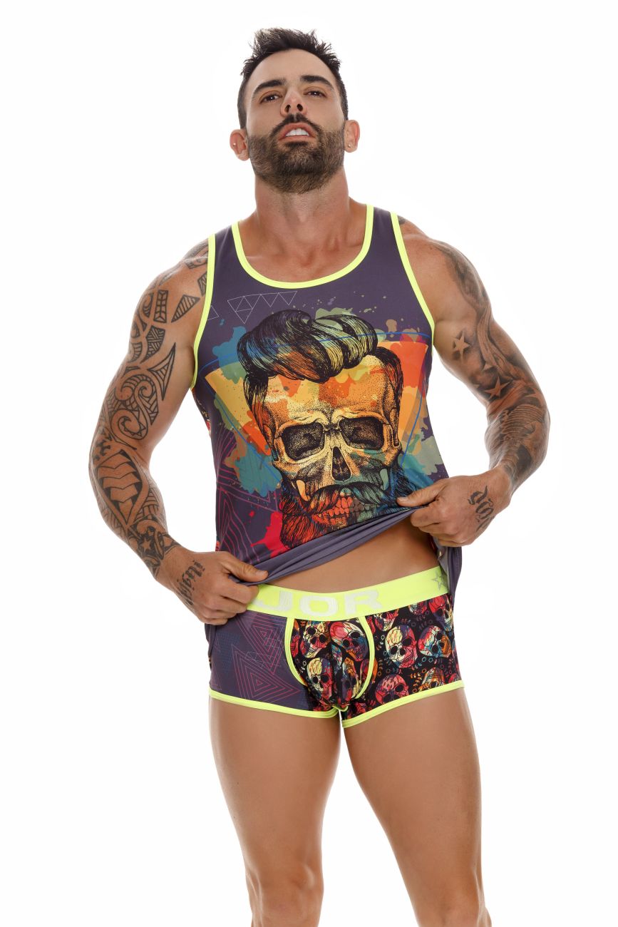 JOR 1657 Rivera Tank Top Skulls Printed