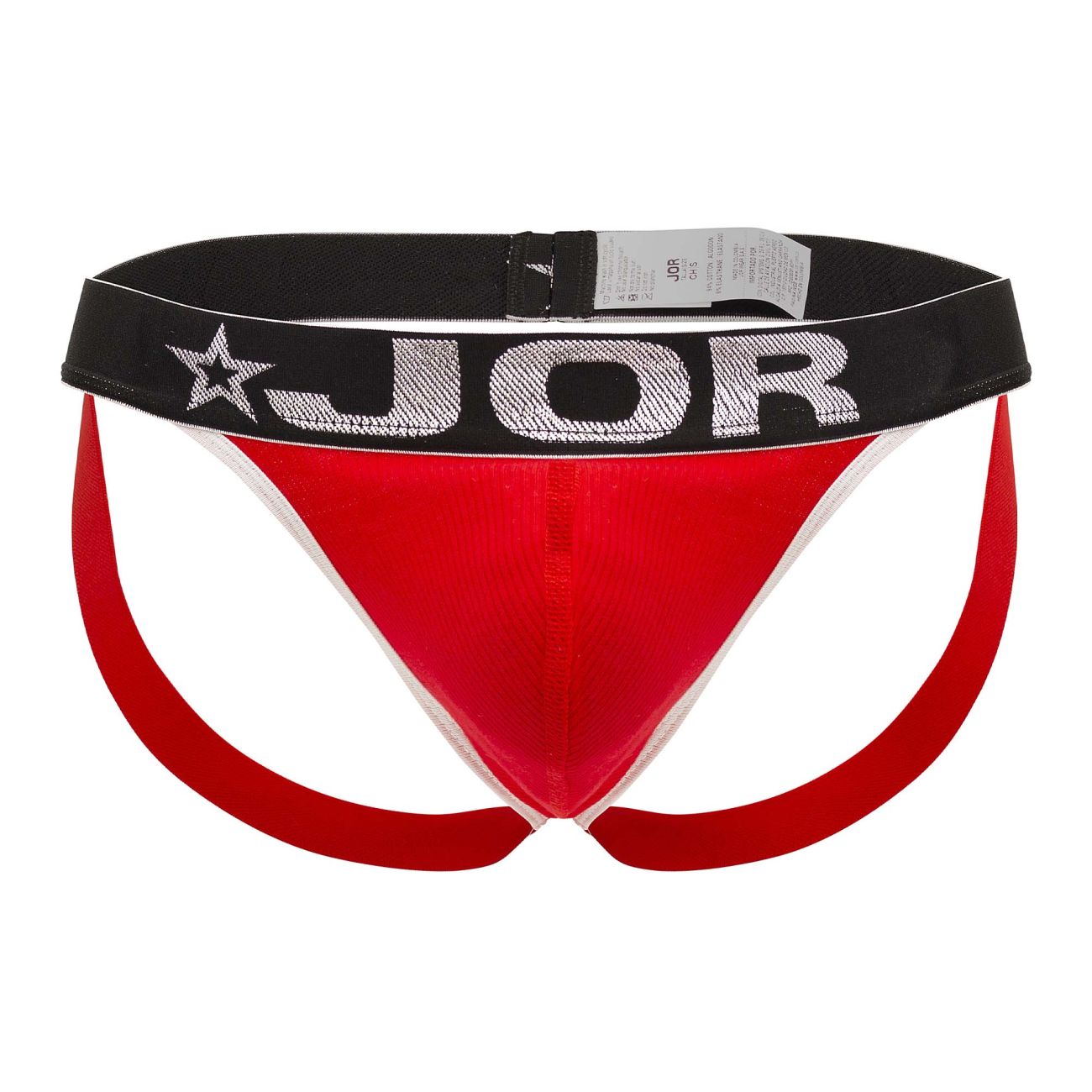 JOR 1719 Match Jockstrap Red