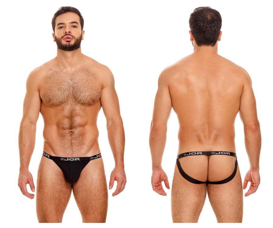 JOR 1722 Romeo Jockstrap Black
