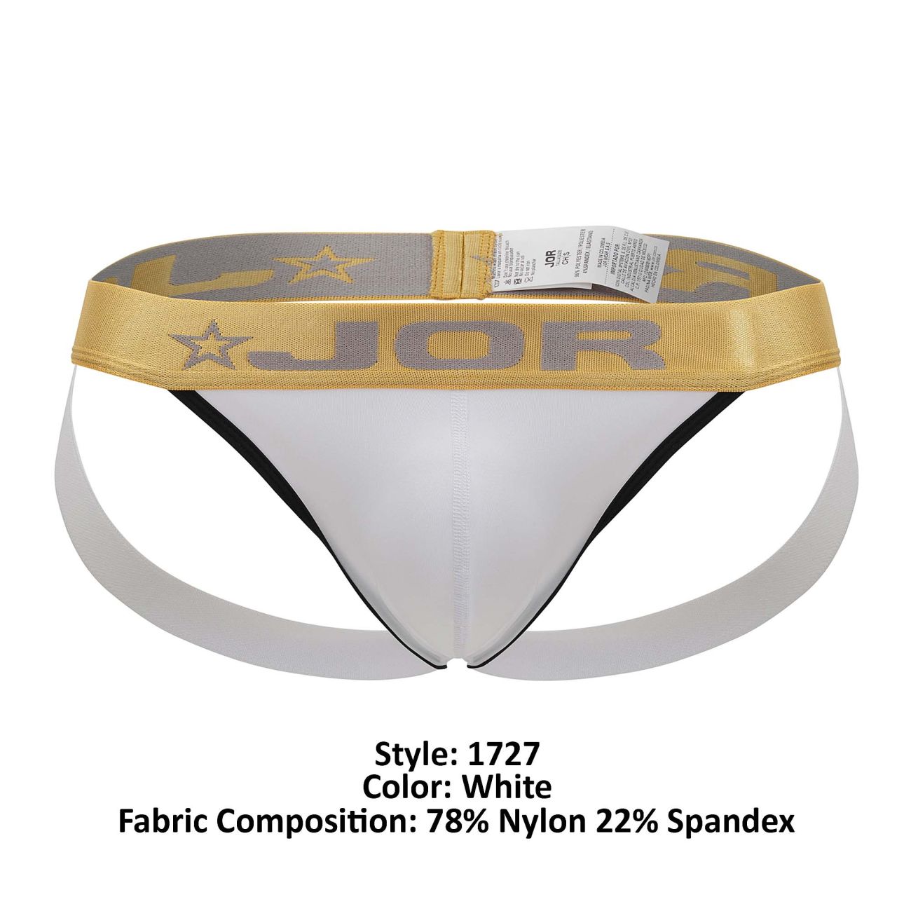 JOR 1727 Orion Jockstrap White