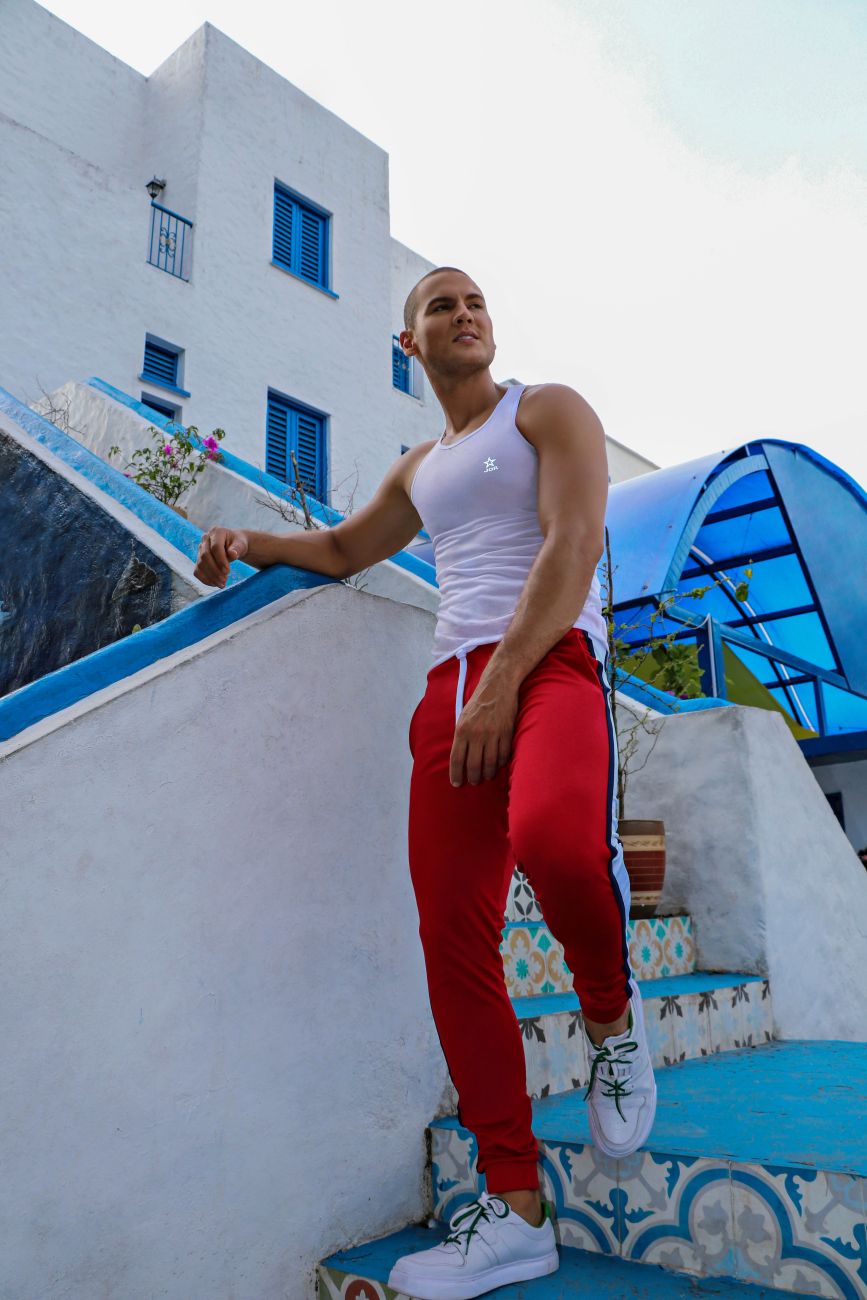 JOR 1815 Atlas Athletic Pants Red