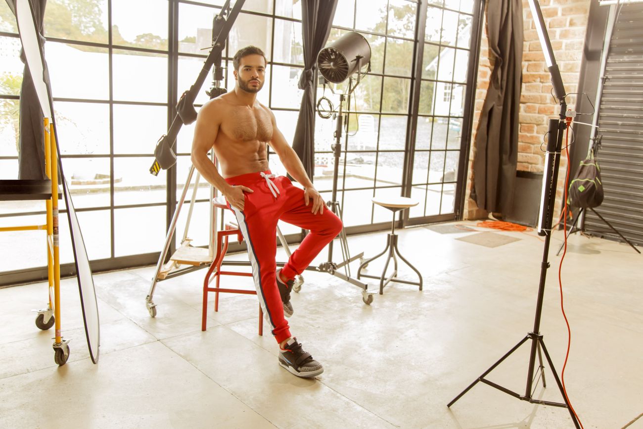 JOR 1815 Atlas Athletic Pants Red