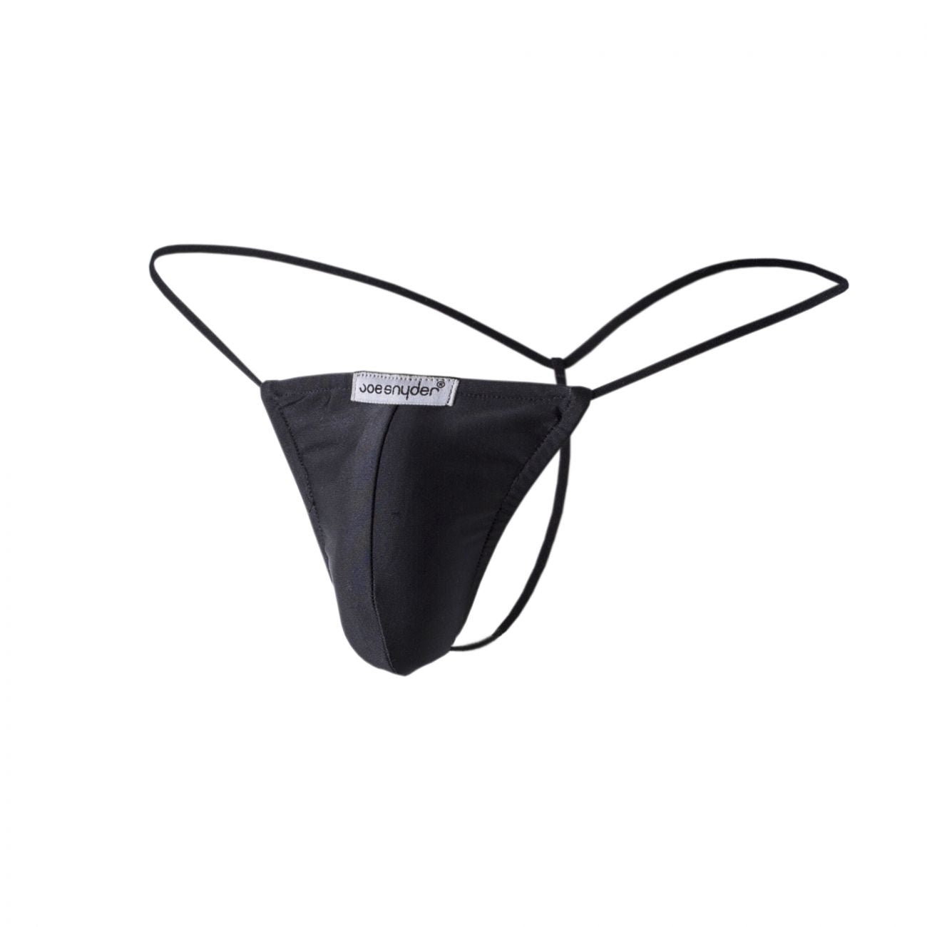 Joe Snyder JS02-Pol Polyester G-String Black Poly