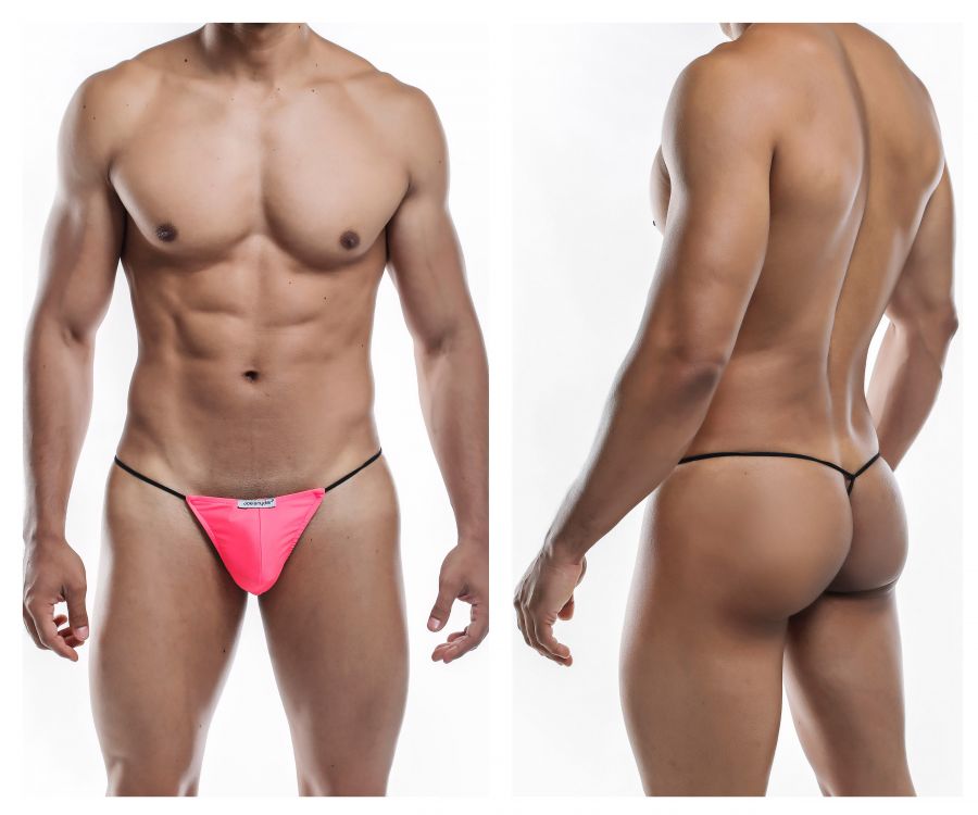 Joe Snyder JS02-Pol Polyester G-String Neon Pink Poly