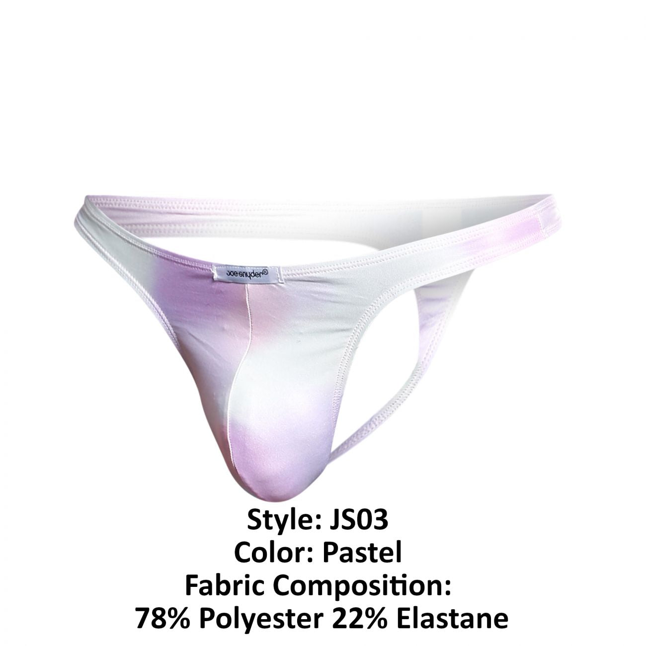 Joe Snyder JS03 Thong Pastel