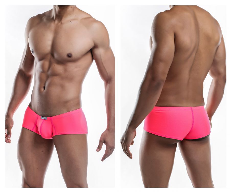 Joe Snyder JS13-Pol Polyester Cheek Boxer Neon Pink Poly