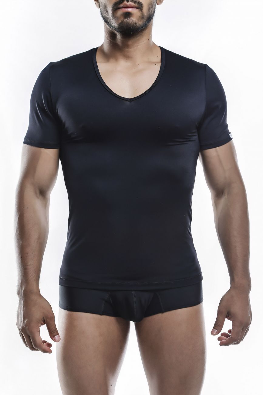 Joe Snyder JS29 V Neck Tank Top Black
