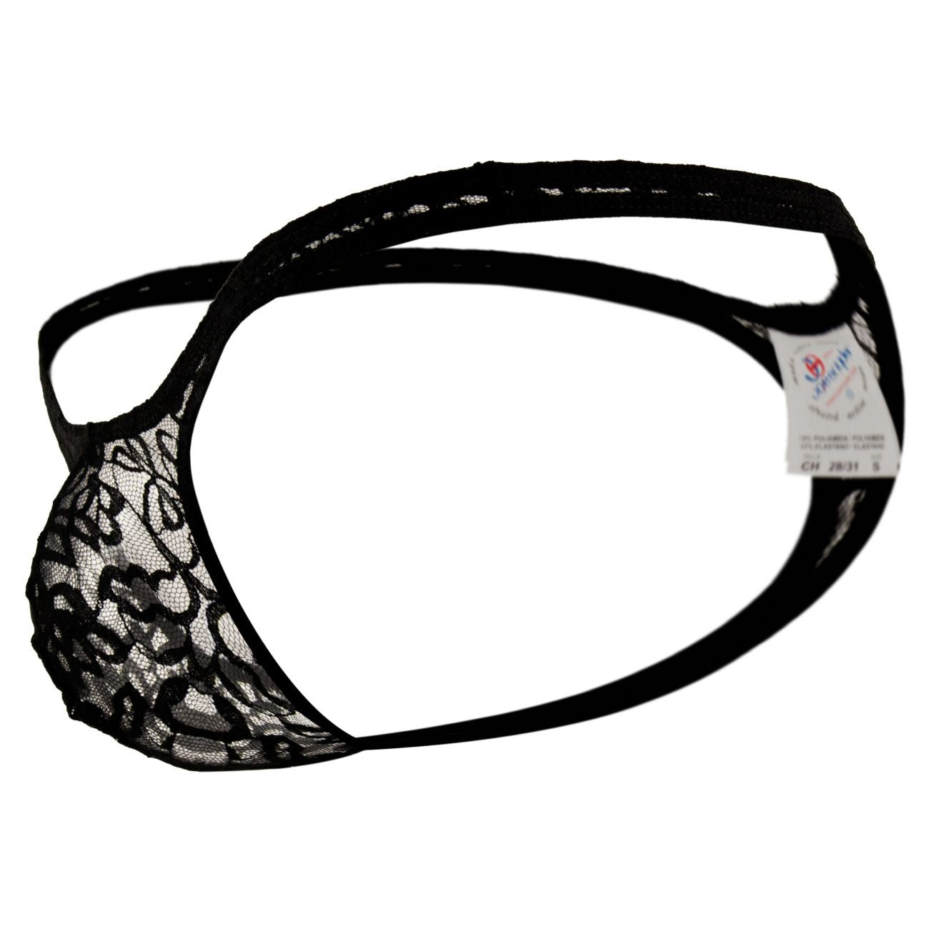 Joe Snyder JSBUL02 Bulge Tanga Black Lace