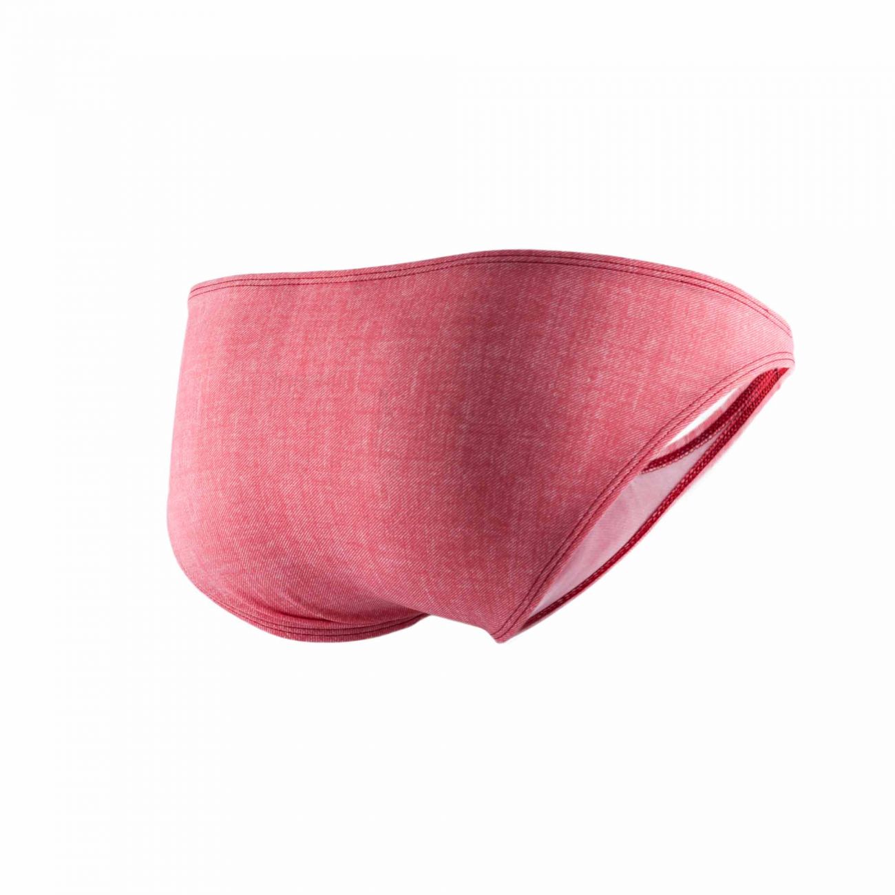 Joe Snyder JSBUL04-Denim Denim Bulge Full Bikini Red Denim