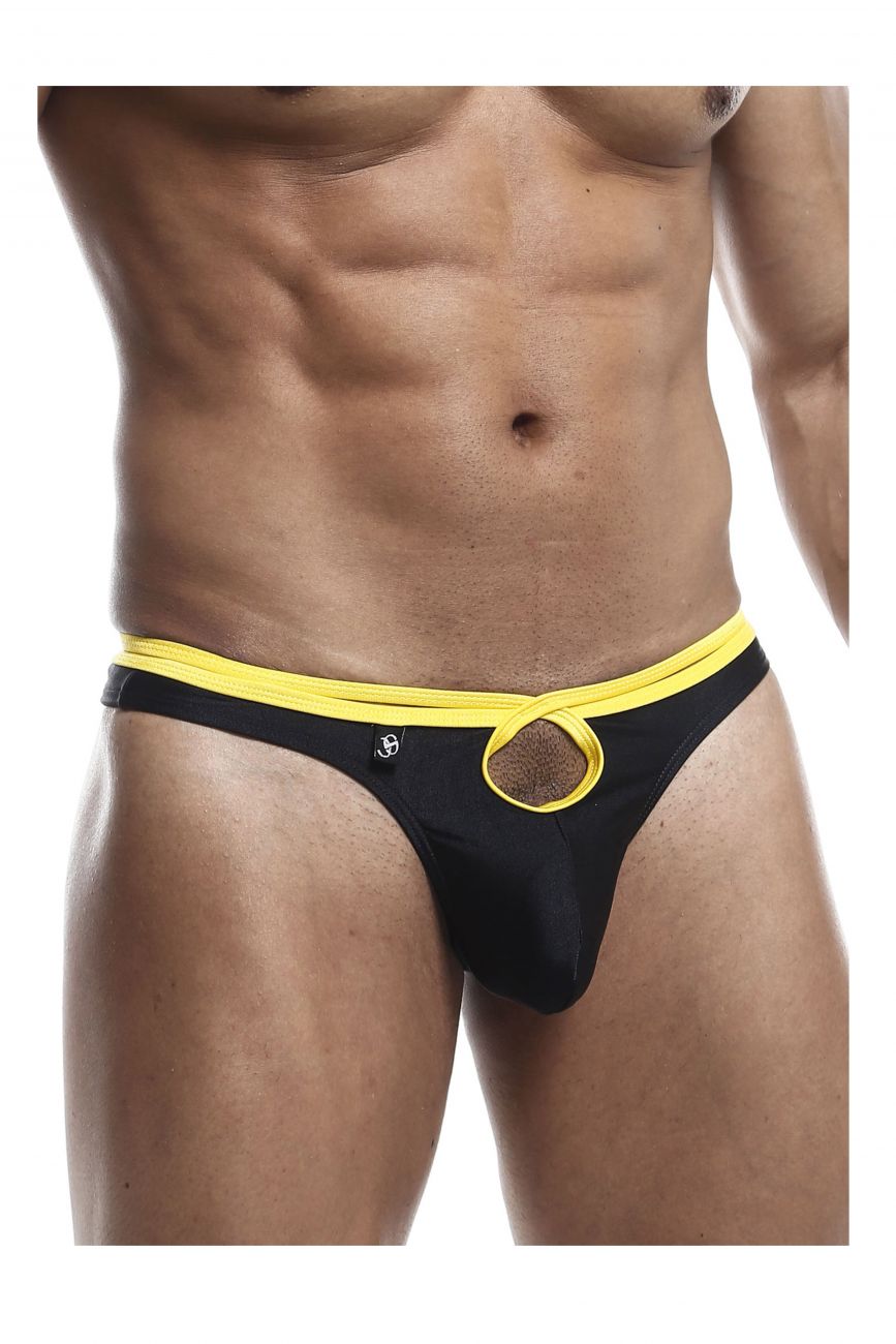 Joe Snyder JSHOL02 Holes Thong Black