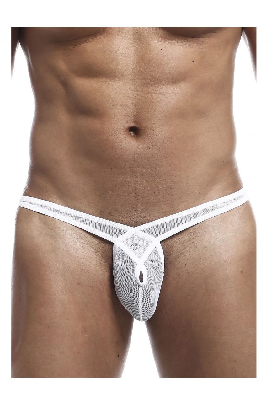 Joe Snyder JSIFT02 Infinity Thong White Mesh