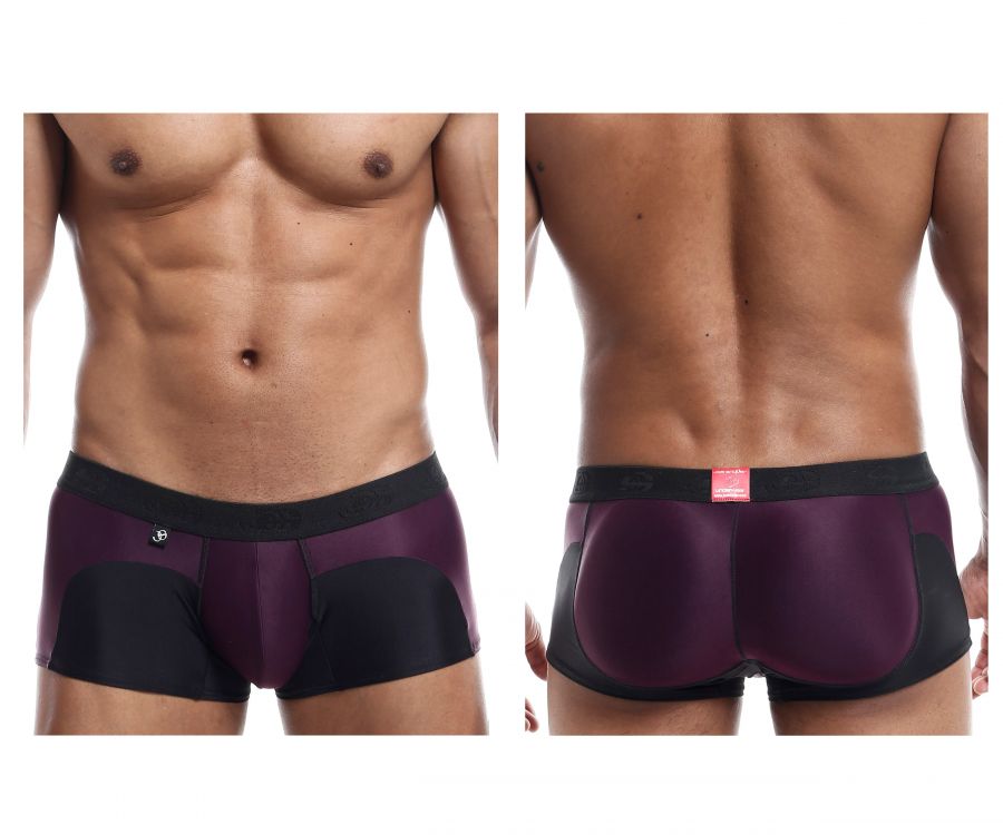 Joe Snyder JSPSU02 Push-Up Boxer Wine