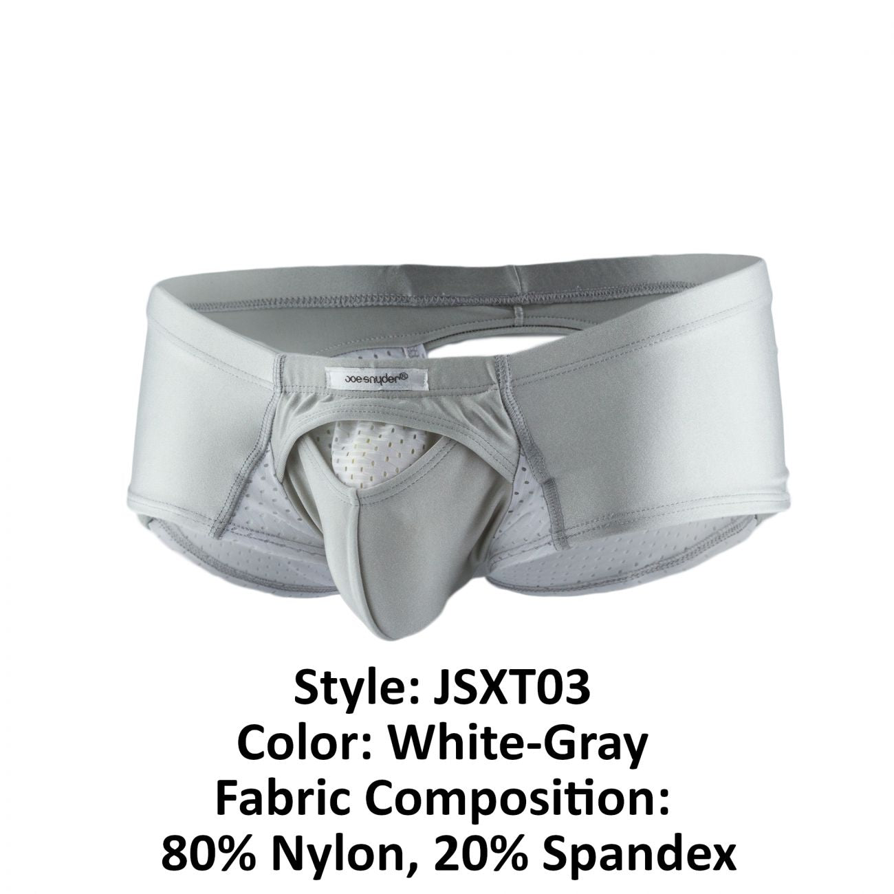 Joe Snyder JSXT03 Sexiest Cheek White and Gray