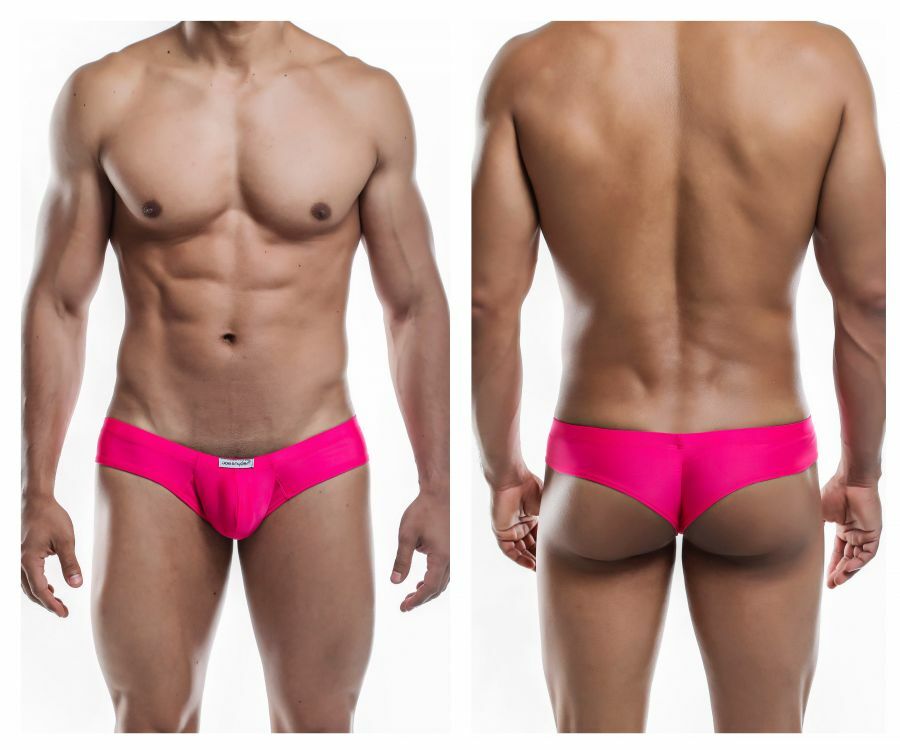 Joe Snyder Mens Polyester Cheek Briefs Fuchsia