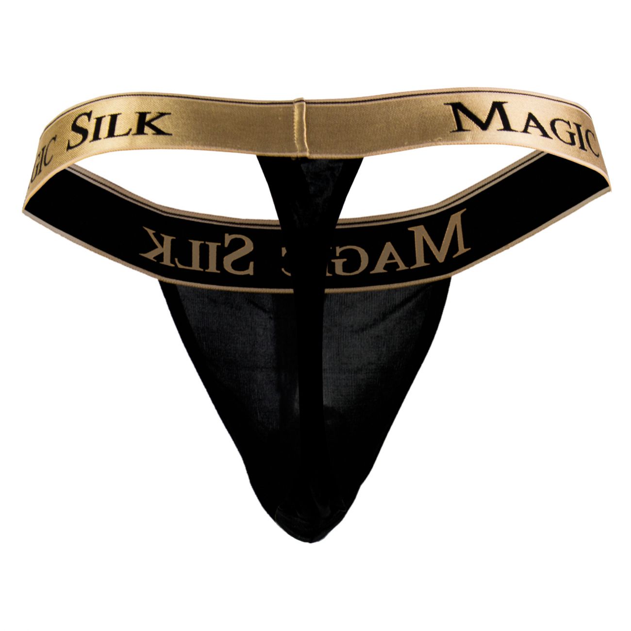 Magic Silk 4586 Silk Knit Micro Thong Black