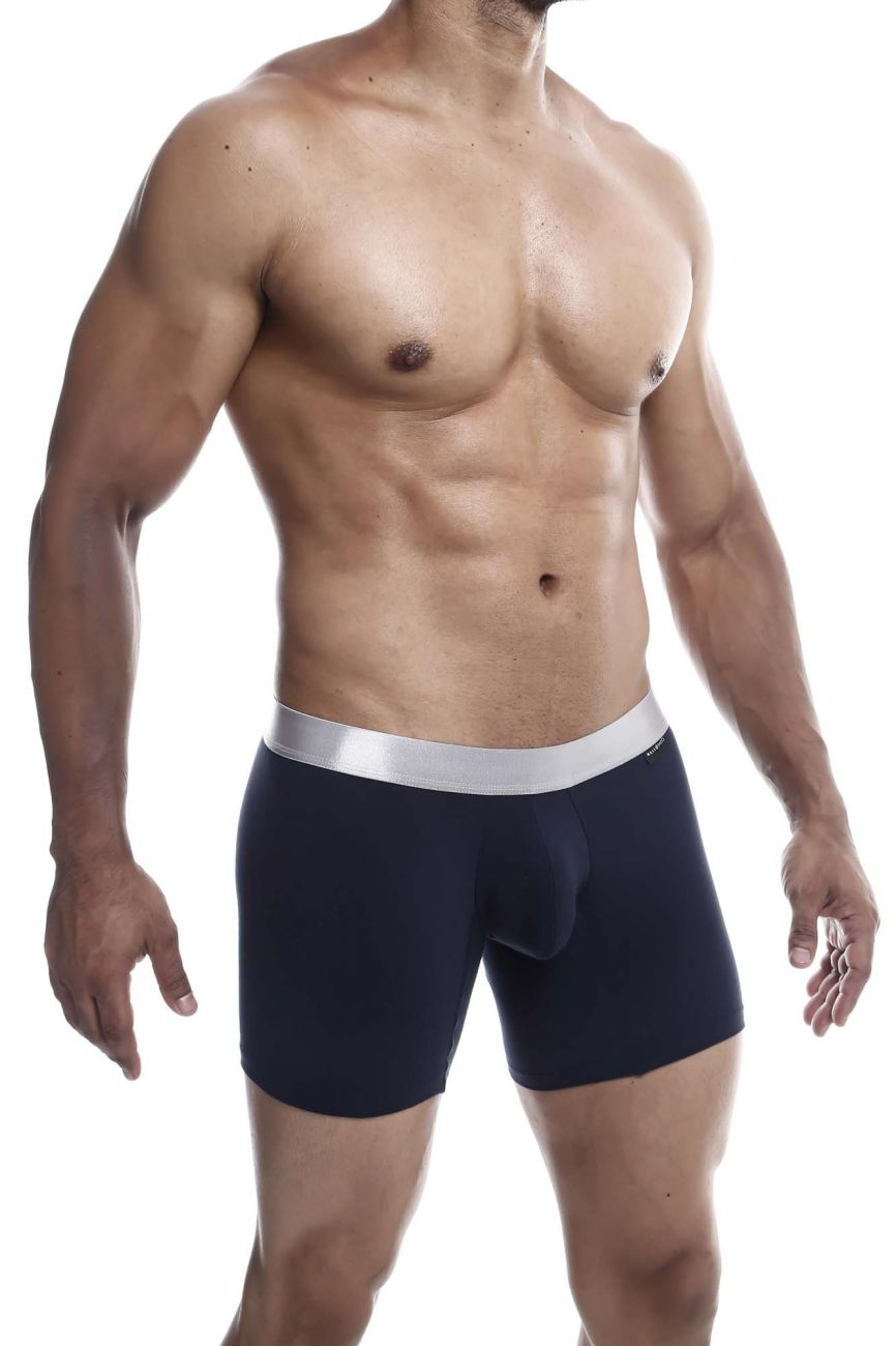 MaleBasics MB102 Classic Pima Boxer Briefs Navy