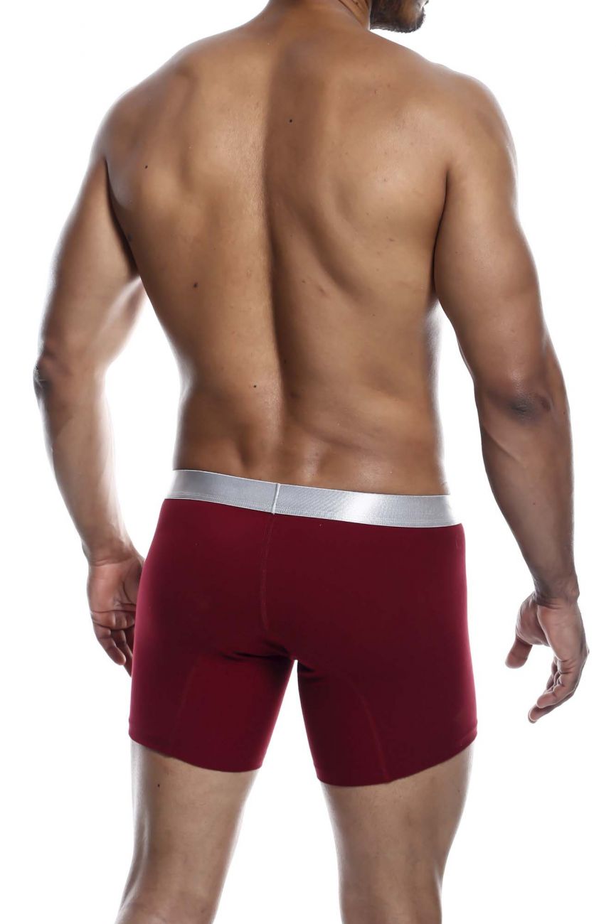 MaleBasics MB102 Classic Pima Boxer Briefs Wine
