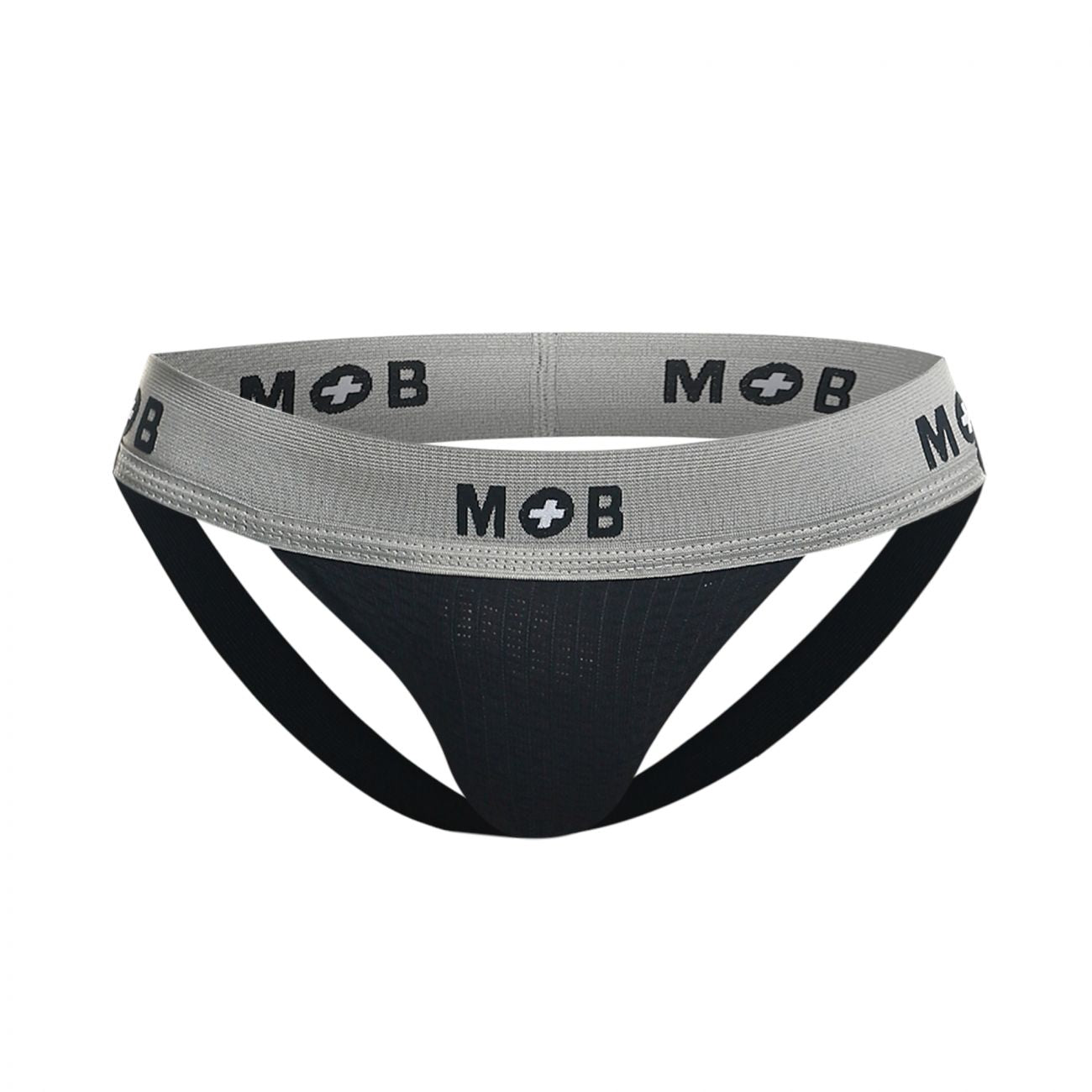 MaleBasics MBL107 Classic Fetish Jock 3 Inches Jockstrap Including Plus Sizes Black