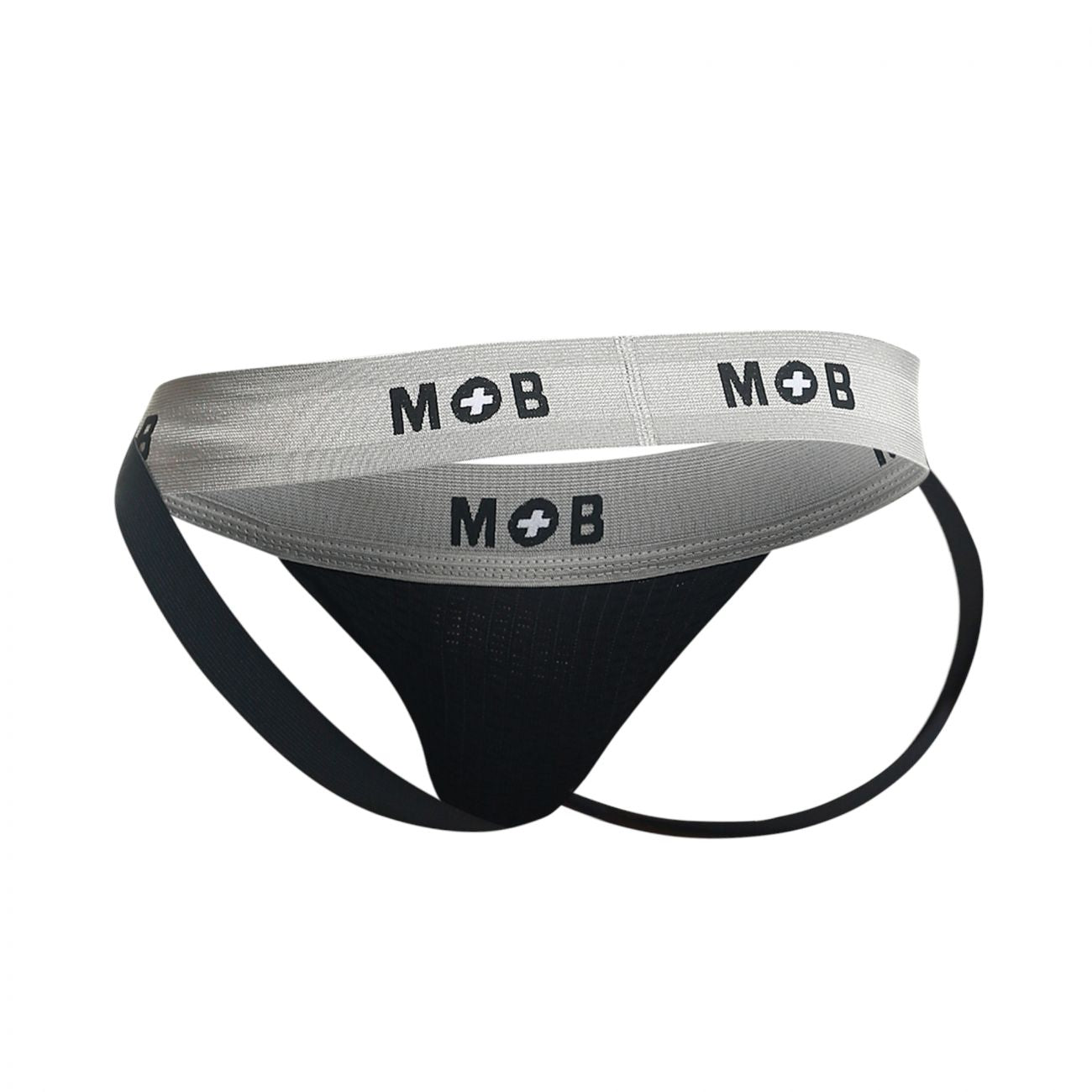 MaleBasics MBL107 Classic Fetish Jock 3 Inches Jockstrap Including Plus Sizes Black