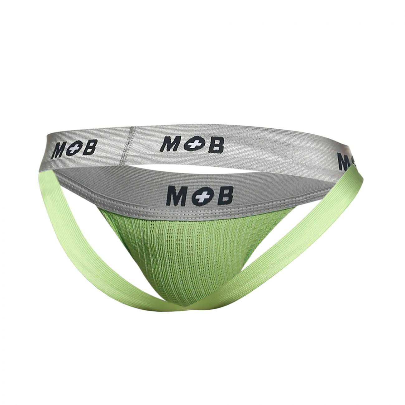MaleBasics MBL107 Classic Fetish Jock 3 Inches Jockstrap Including Plus Sizes Green