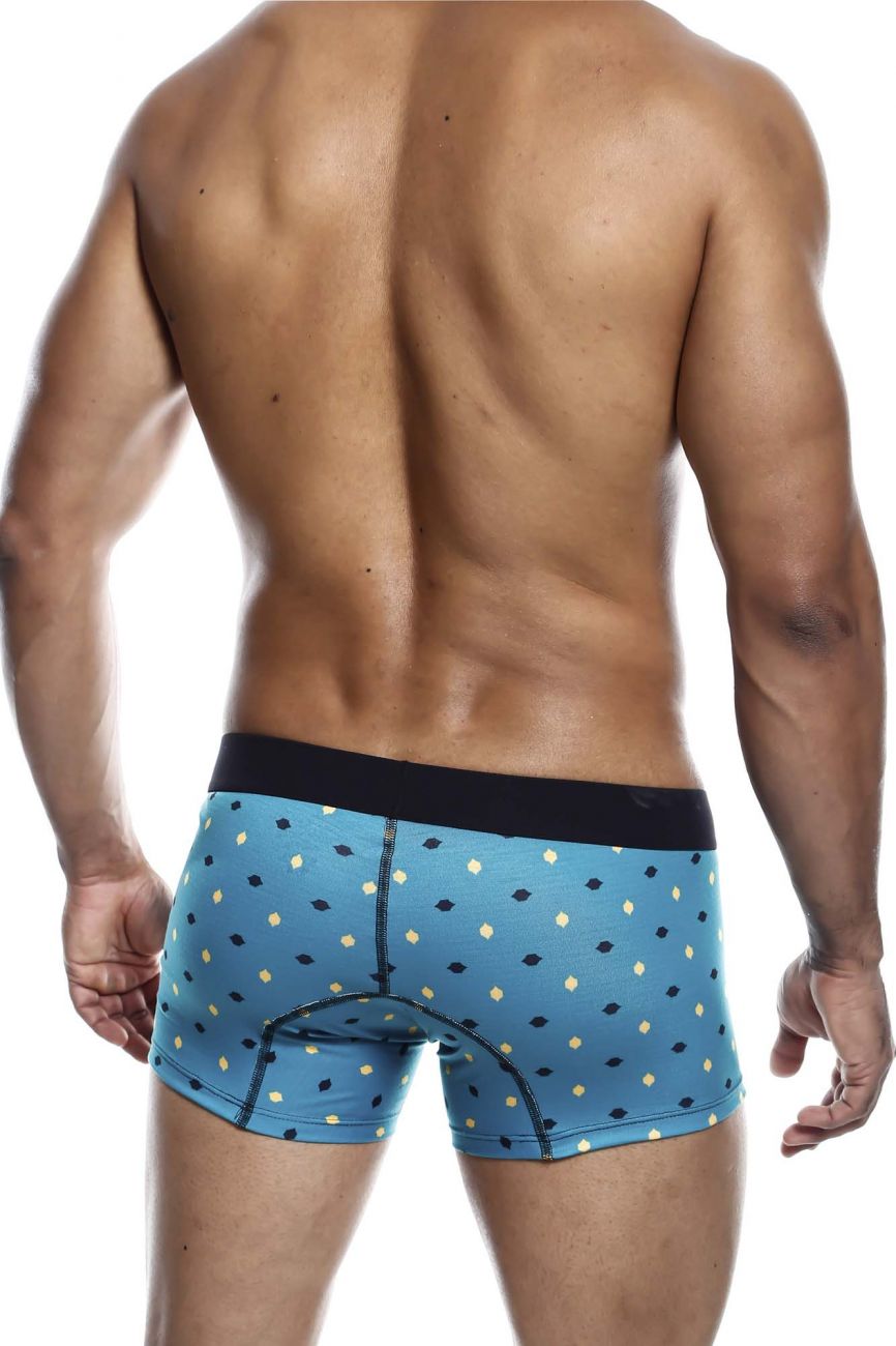 MaleBasics MBT01 3PK Trunks Printed Stache