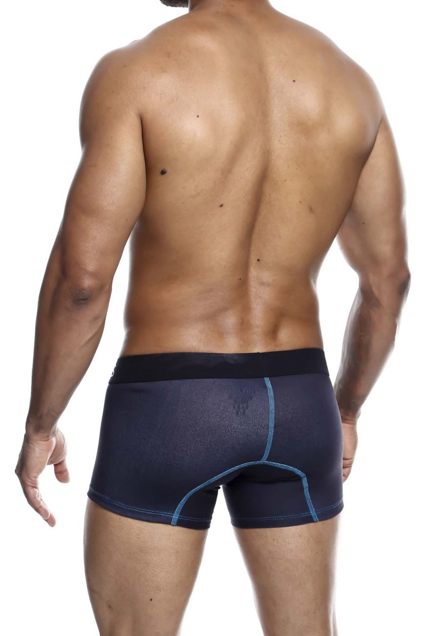 MaleBasics MBT01 3PK Trunks Printed Stache