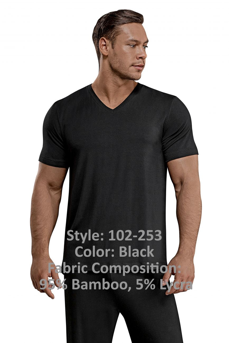 Male Power 102-253 Bamboo T-Shirt Black