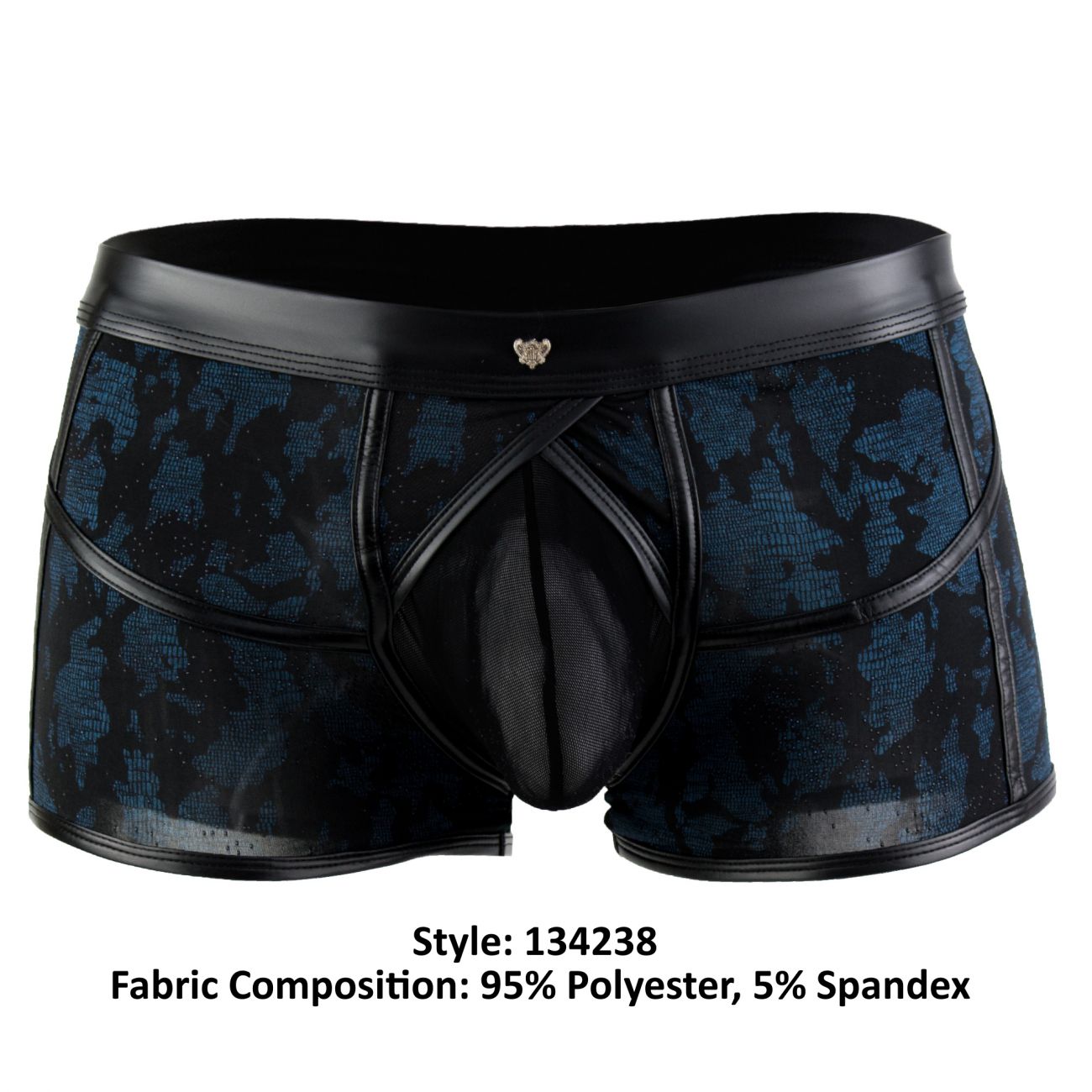 Male Power 134238 Strapped and Bound Strappy Short Boxer Briefs