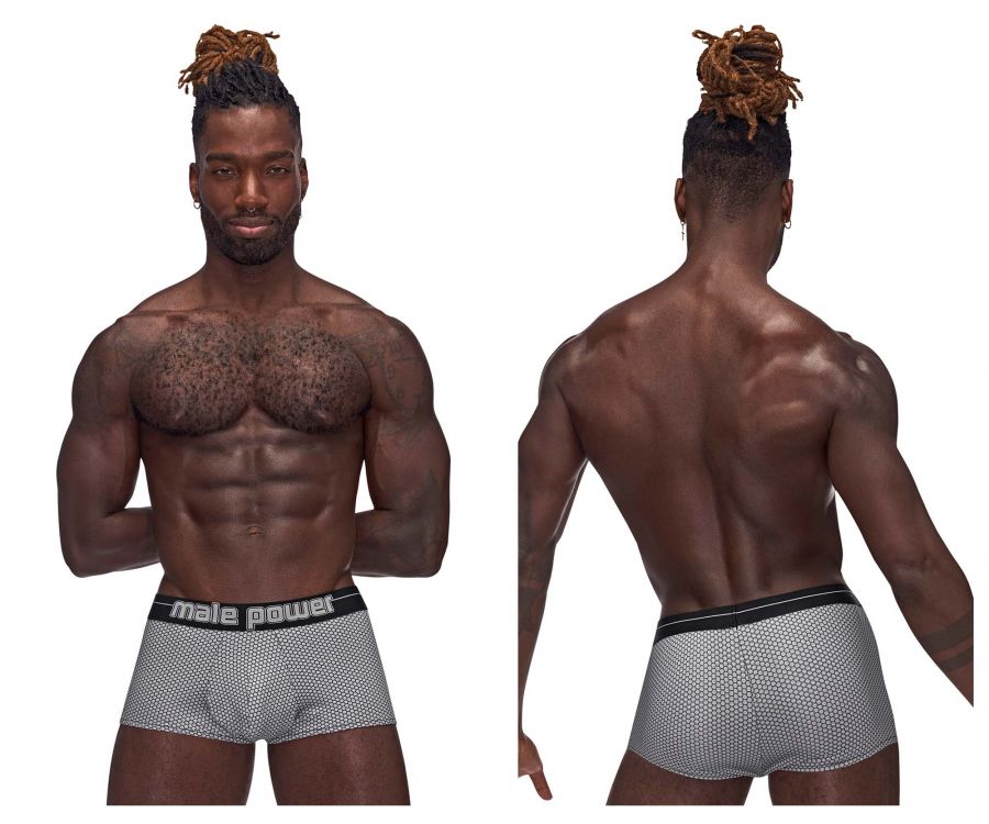 Male Power 145-269 Sexagon Mini Short Gray