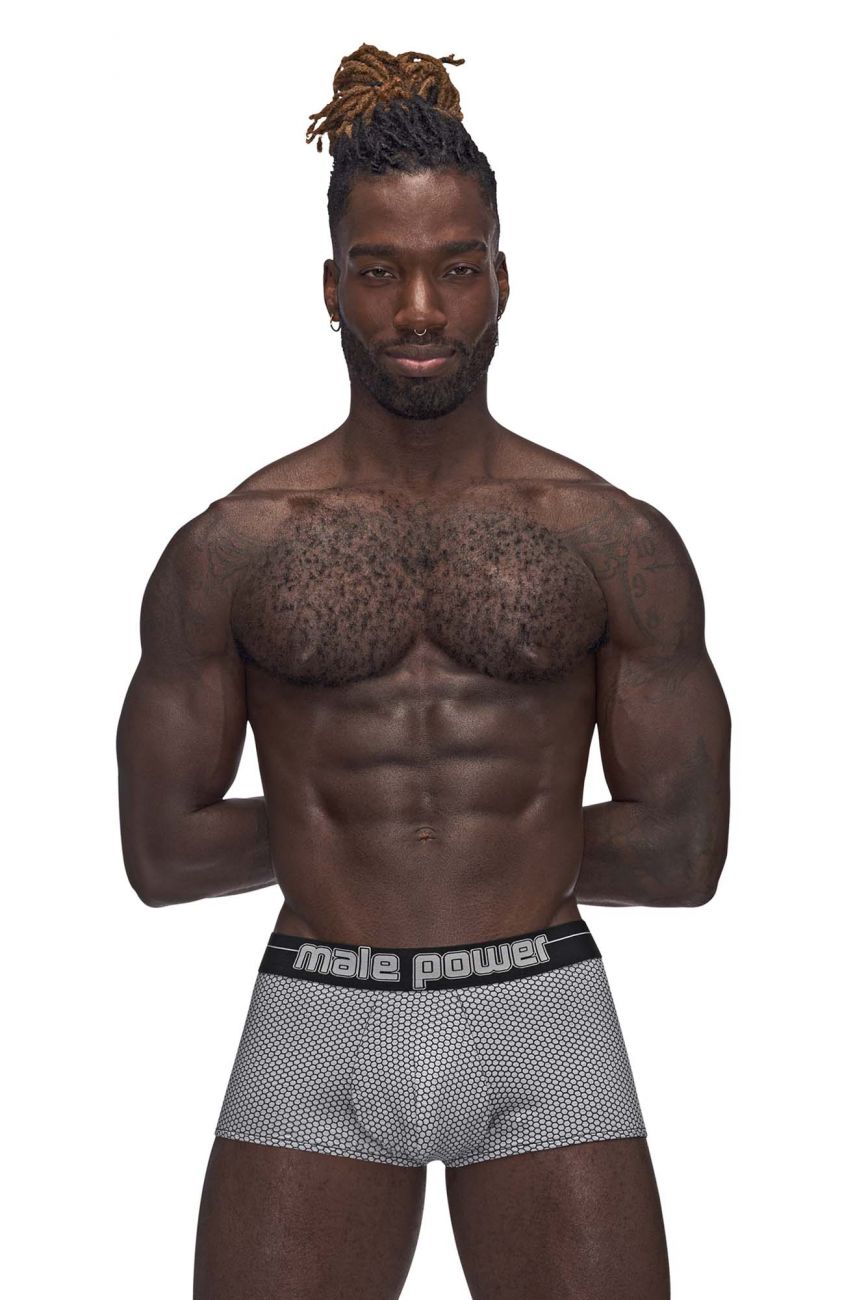 Male Power 145-269 Sexagon Mini Short Gray