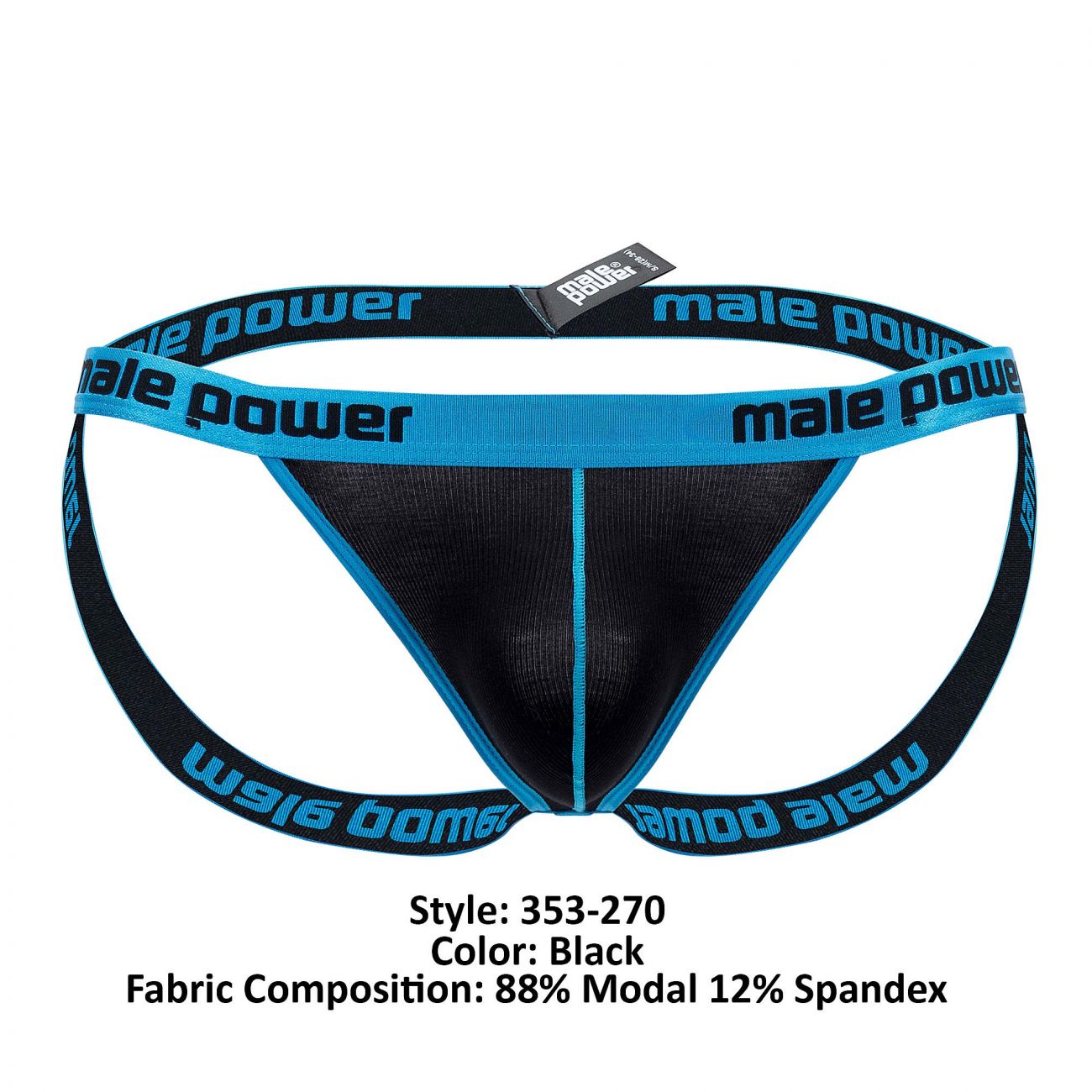 Male Power 353-270 Casanova Uplift Jock Black