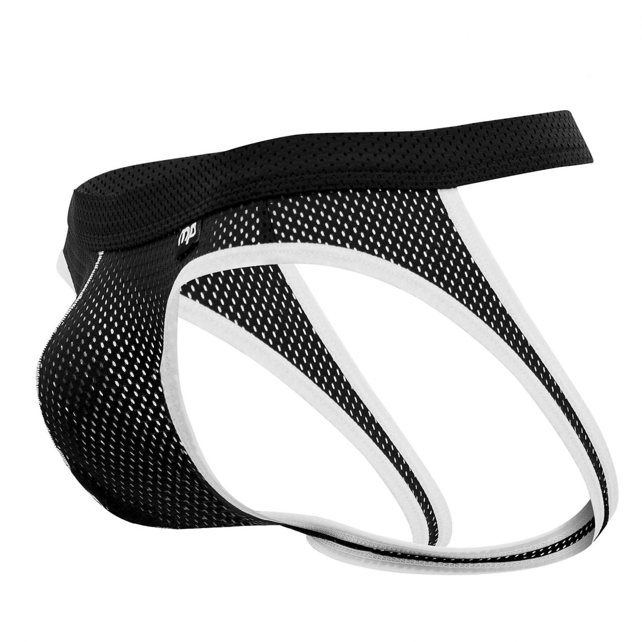 Male Power 354-273 Sport Mesh Jock Black