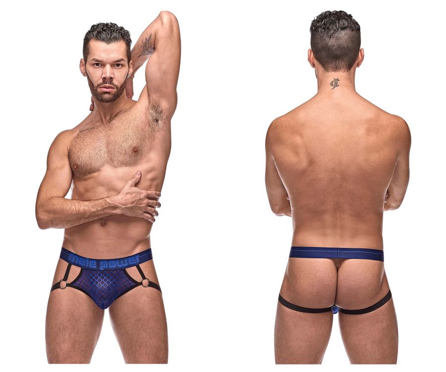 Male Power 398-264 Diamond Mesh Jock Ring