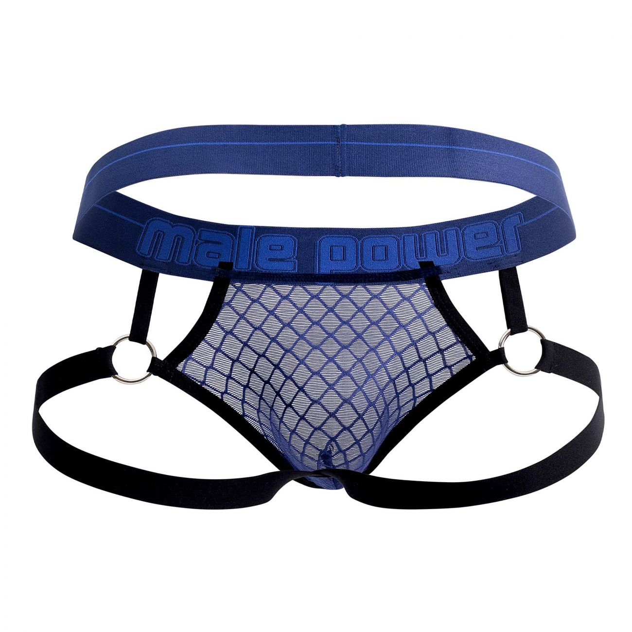 Male Power 398-264 Diamond Mesh Jock Ring