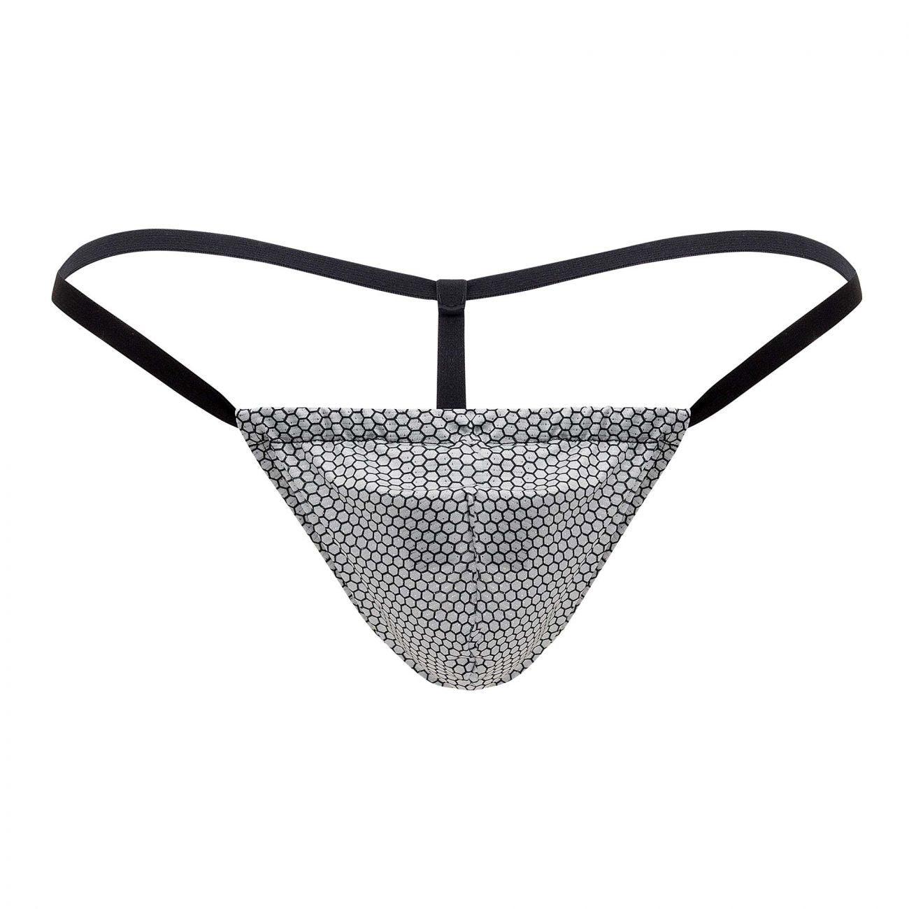 Male Power 450-269 Sexagon Posing Strap Gray