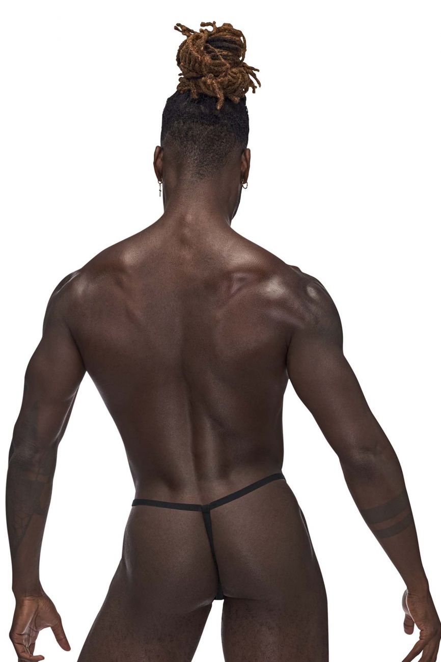 Male Power 450-269 Sexagon Posing Strap Gray