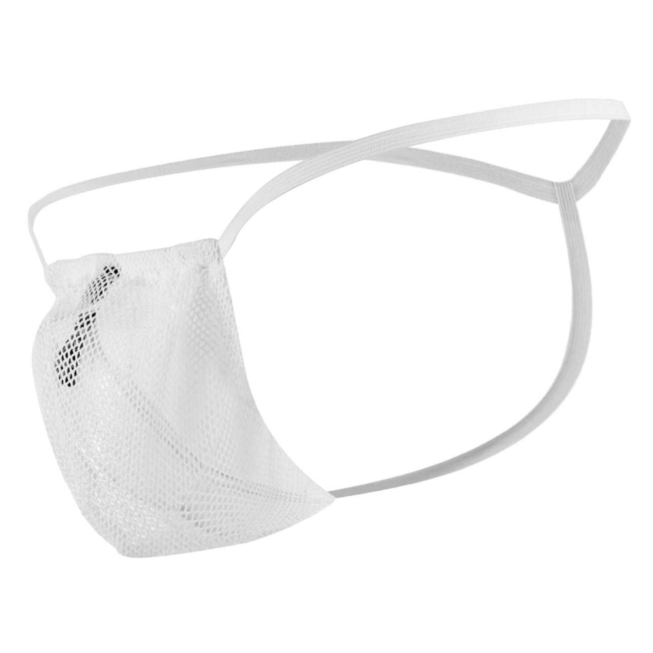 Male Power 45011C Stretch Net Posing Strap Thong
