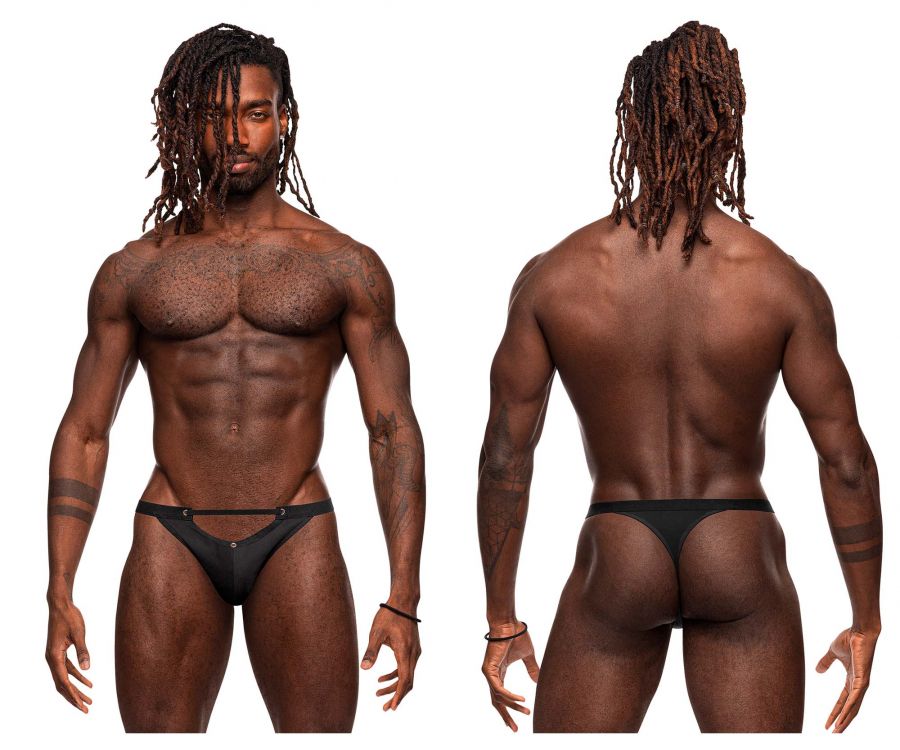 Male Power 455-276 Magnificence Micro V Thong Black