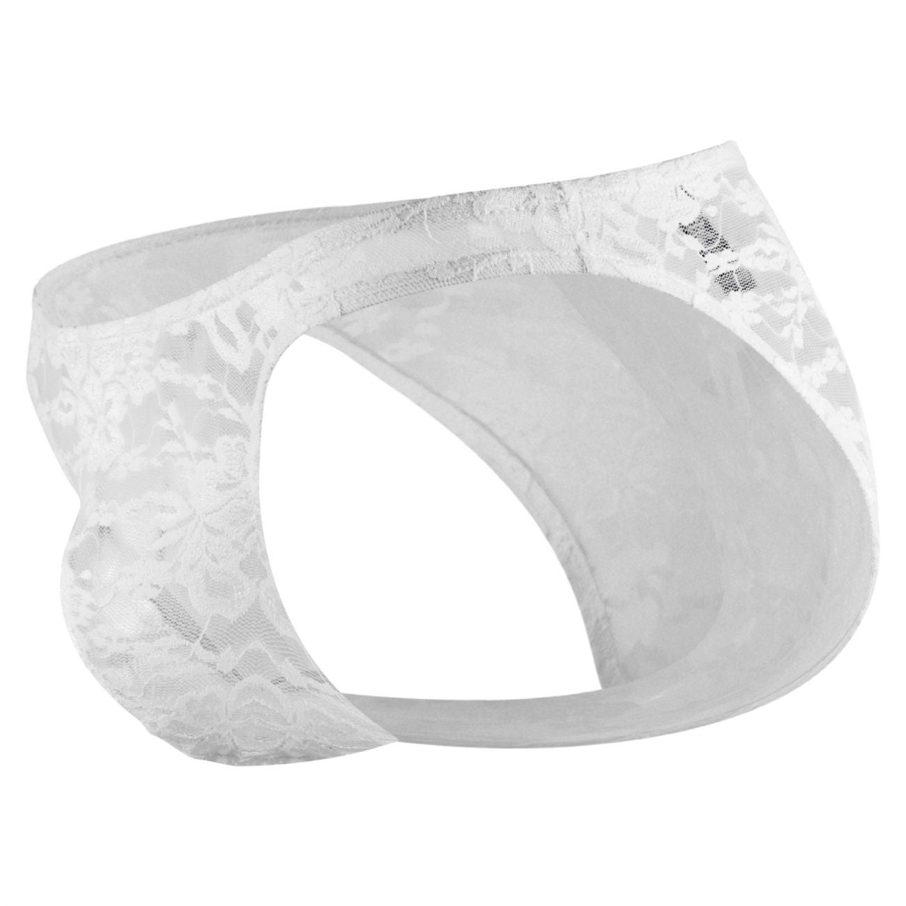 Male Power 491162 Stretch Lace Wonder Bikini White