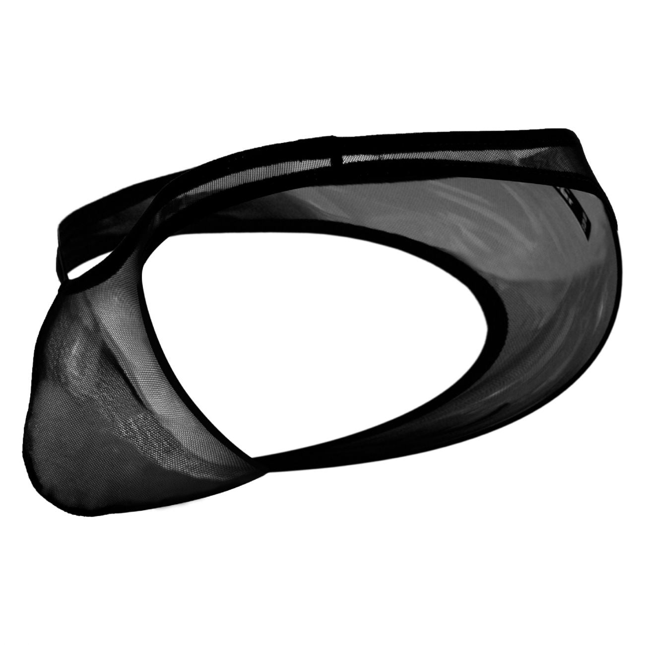 Male Power PAK884 Euro Male Mesh Full Cut Thong Black