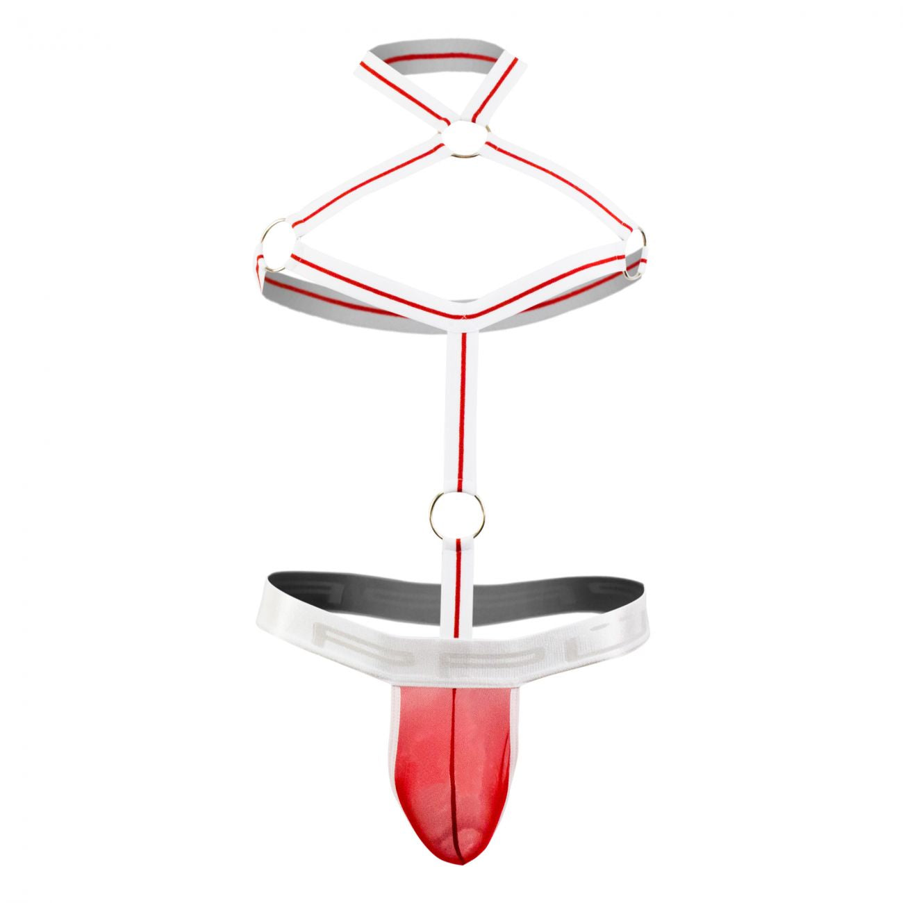 PPU 1705 Thong Harness Red