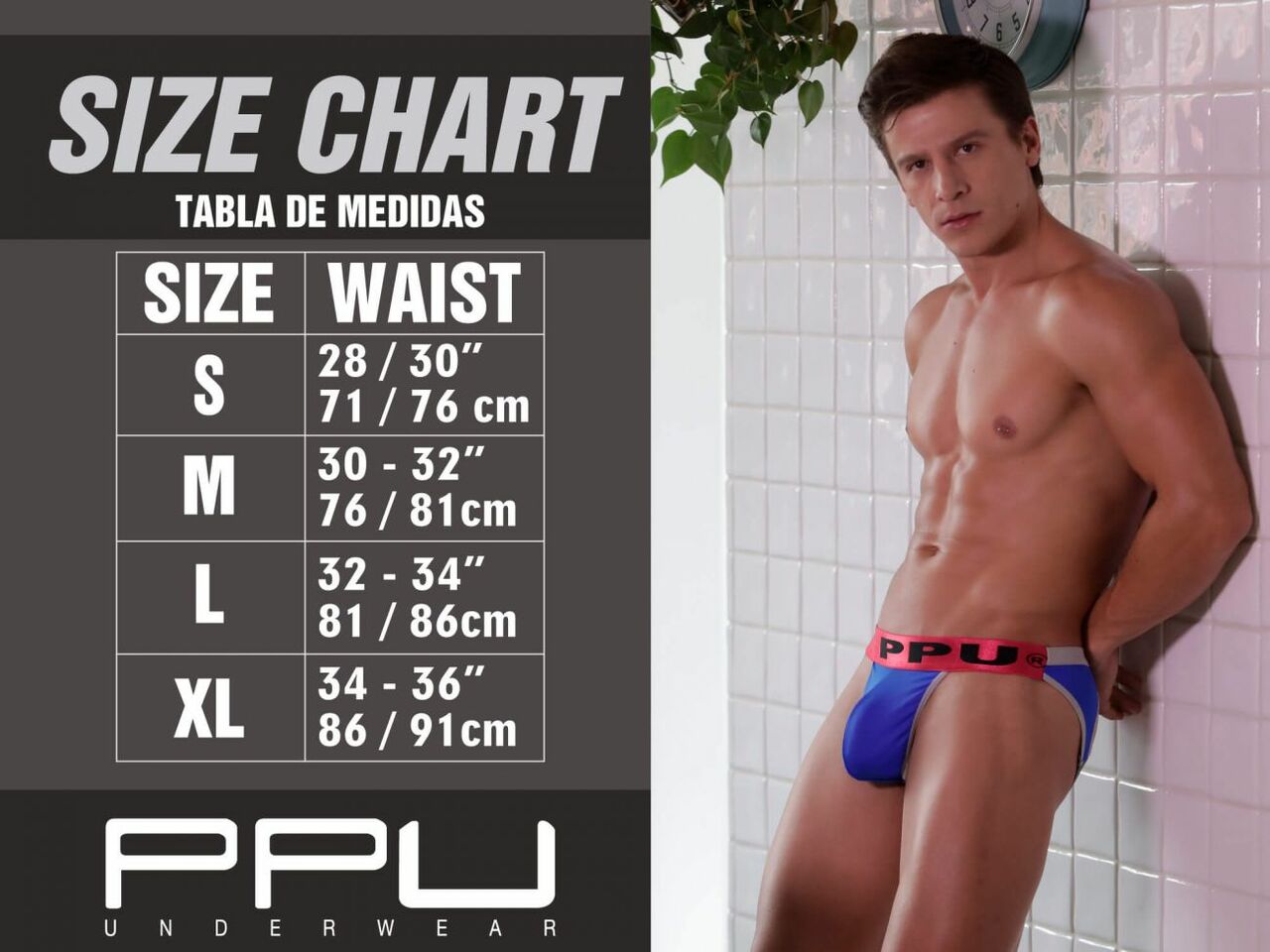 Mens PPU Underwear Tear Drop Thong Black