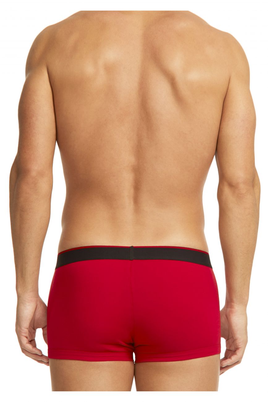 Papi 980503-982 Cotton Stretch Brazilian Yarndye Band Stripe Red Black