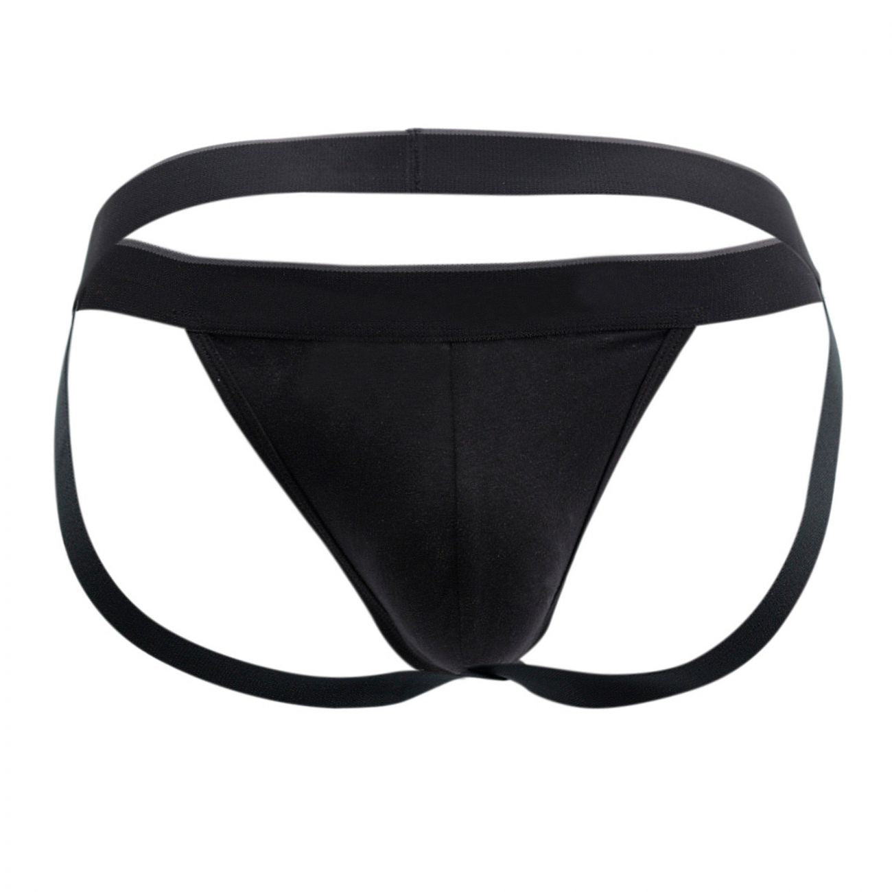 Papi 980911-001 3PK Cotton Stretch Jockstrap Black