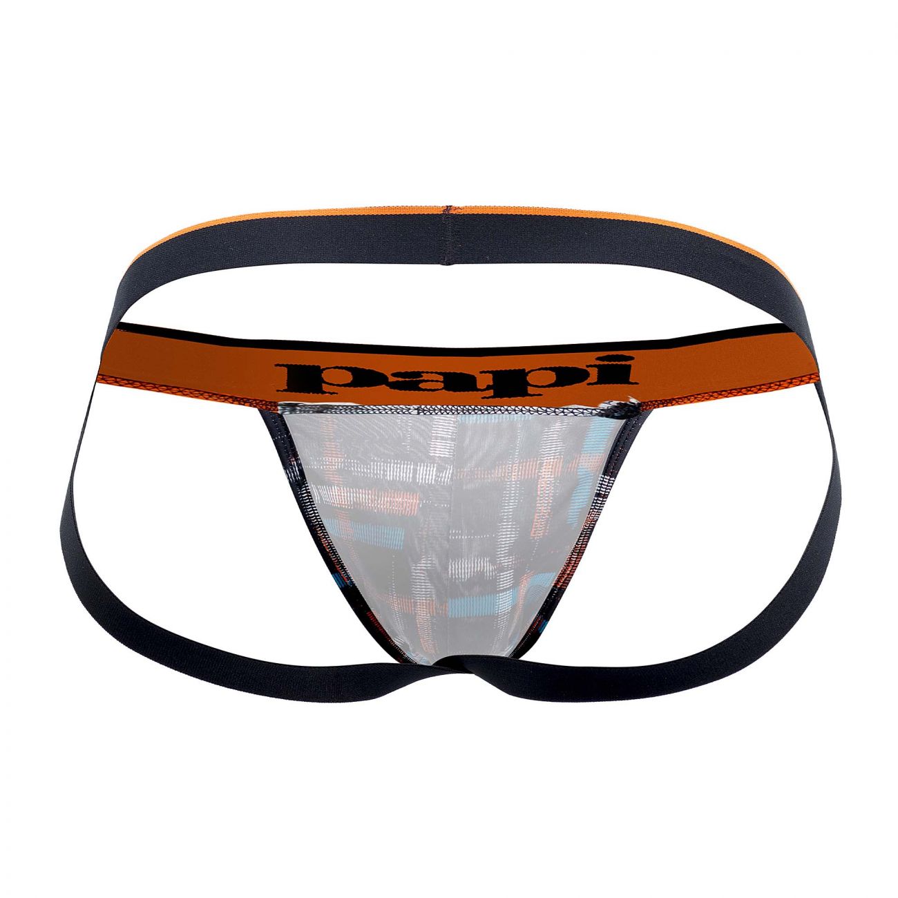 Papi UMPA006 2PK Jockstrap Black Orange