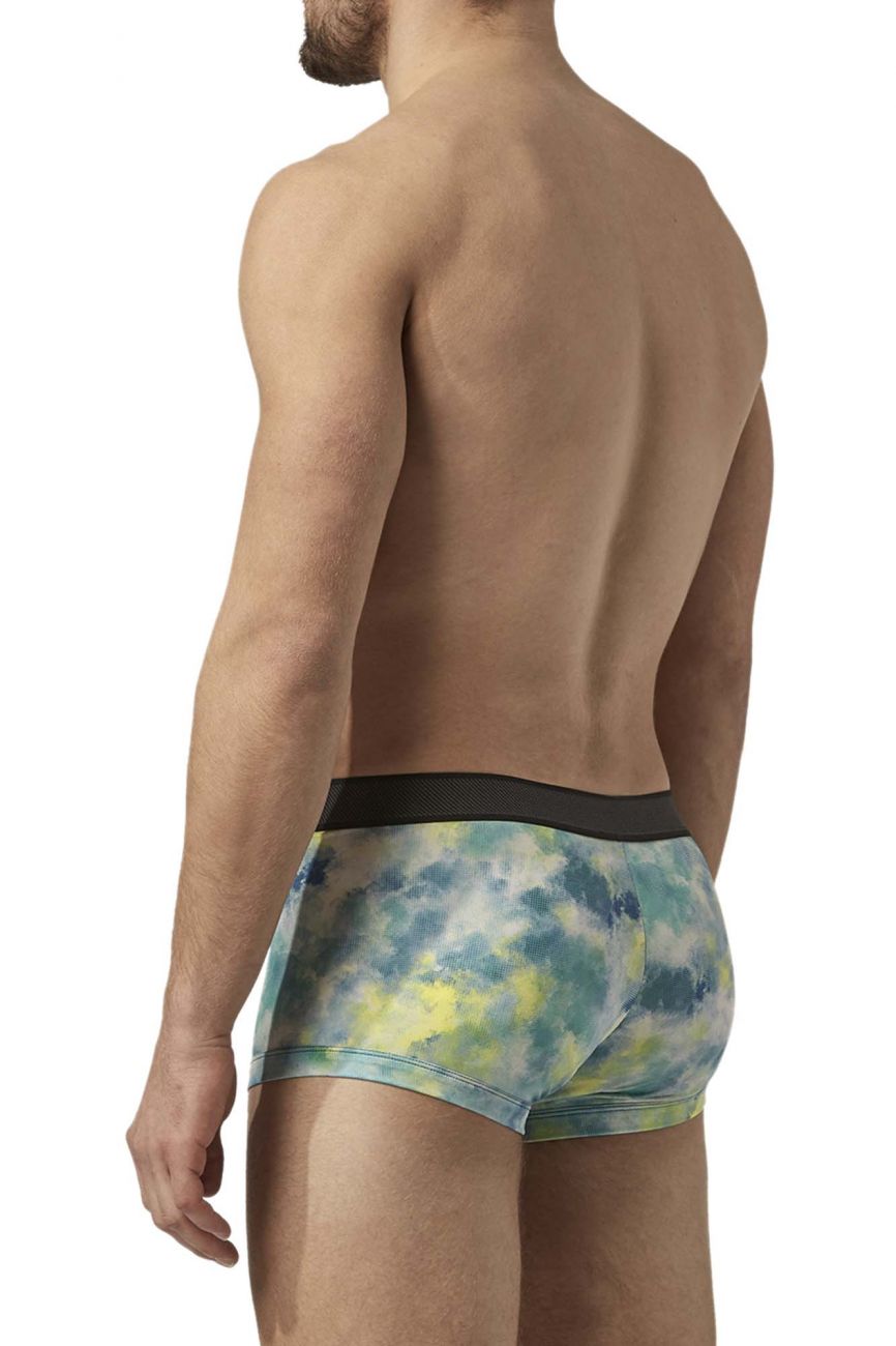 Papi UMPA074 2PK Microflex Brazilian Trunks Tie Dye-Blue