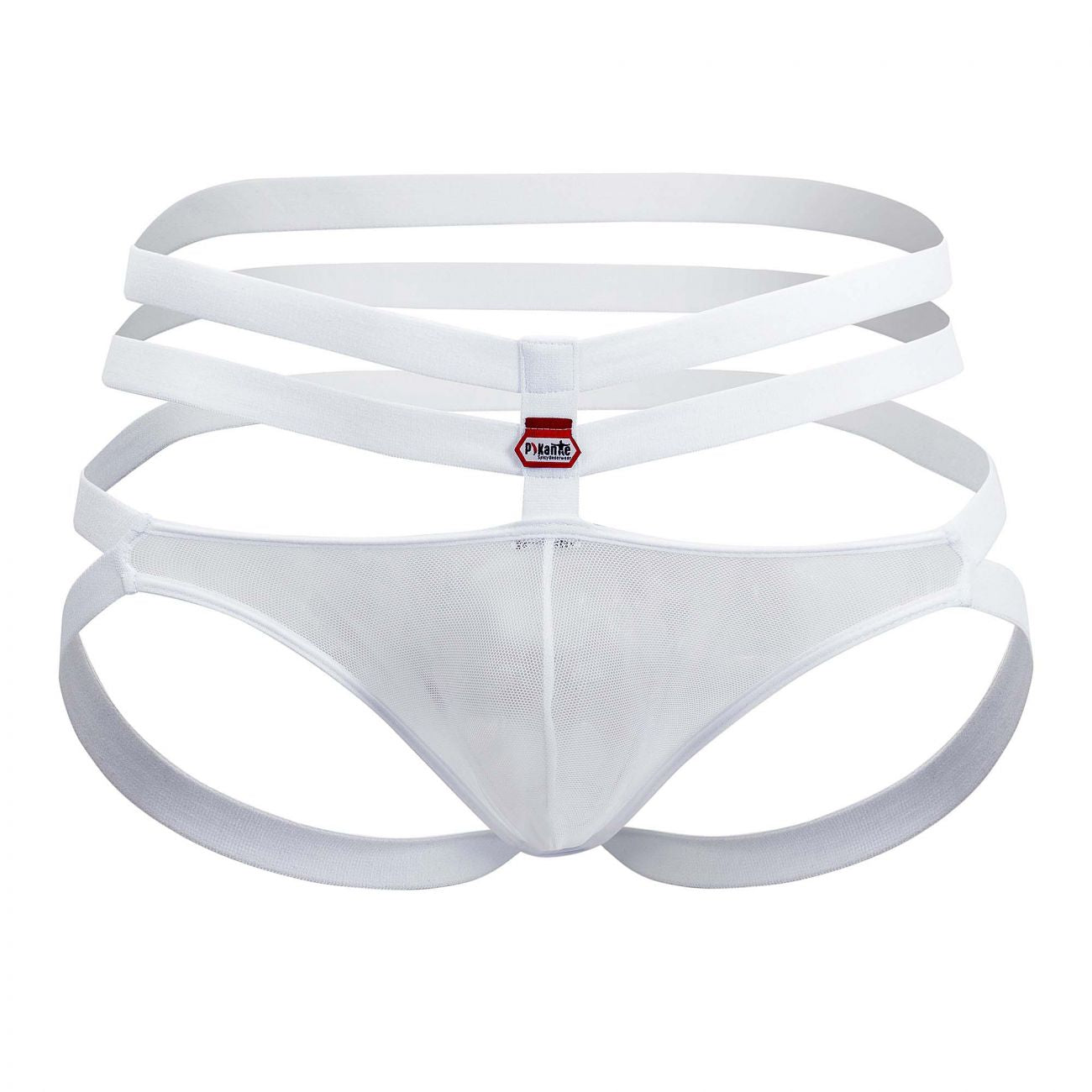 Pikante 0207 Partner Mesh Jockstrap White