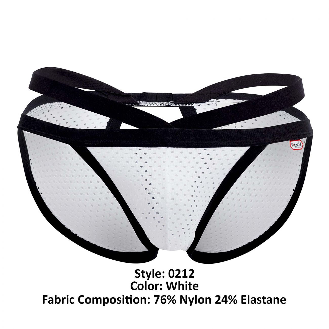 Pikante 0212 Idyllic Open Briefs White